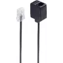 shiverpeaks BS70226-8/4 Telefonkabel 6 m Schwarz (BS70226-8/4)