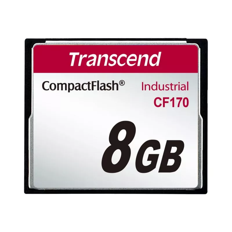 Transcend Industrial - Flash-Speicherkarte - 8 GB - 170x - CompactFlash (TS8GCF170)