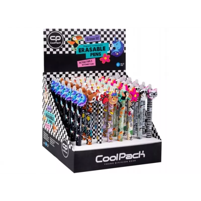 Einziehbarer radierbarer Kuli CoolPack Girls