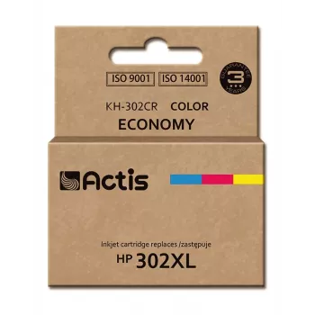 Actis KH-302CR Tinte (Ersatz für HP 302XL F6U67AE; Premium; 21 ml; Farbe)