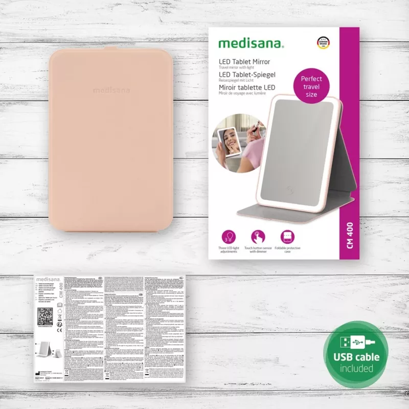 Medisana CM 400 LED Tischspiegel