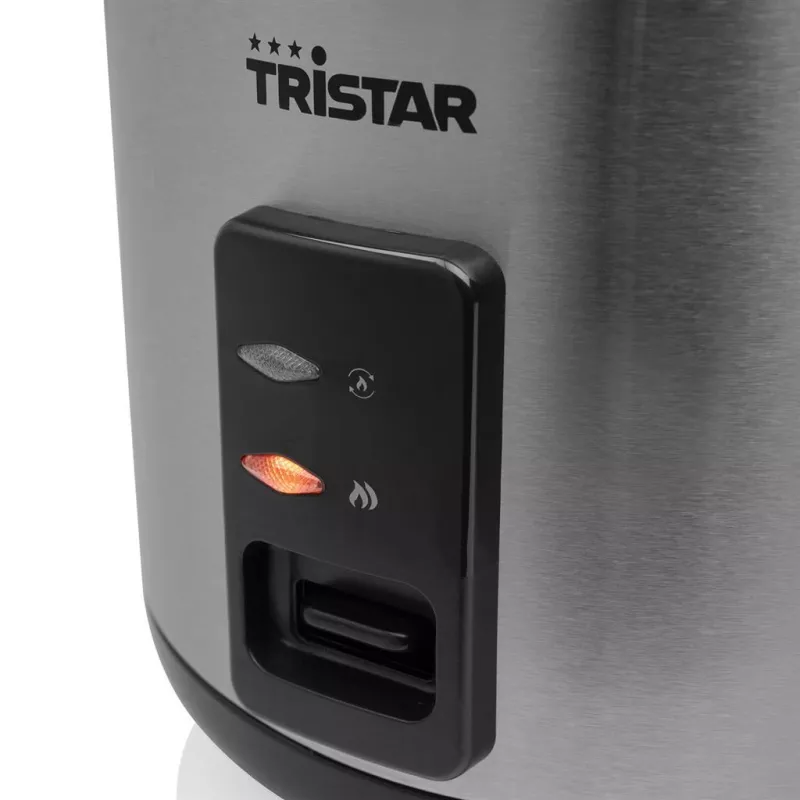 Reiskocher Tristar RK-6147 — 1,5 L, 500 W, Schwarz/Silber