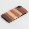 Smartphone-Hülle man and wood für iPhone X/XS — schwarze Schutzhülle