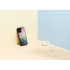 Schutzhülle iKins für Apple iPhone 12 mini – Wasserblumen-Design, schwarz