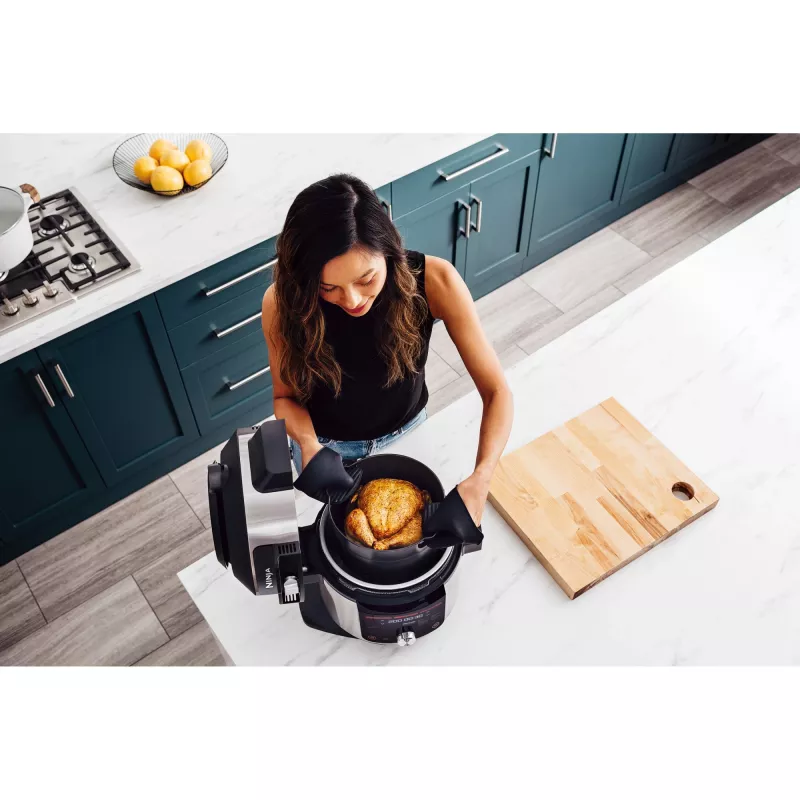 Multikocher Ninja OL750EU 7,5 L 1760 W Schwarz Edelstahl, 14 Automatikprogramme