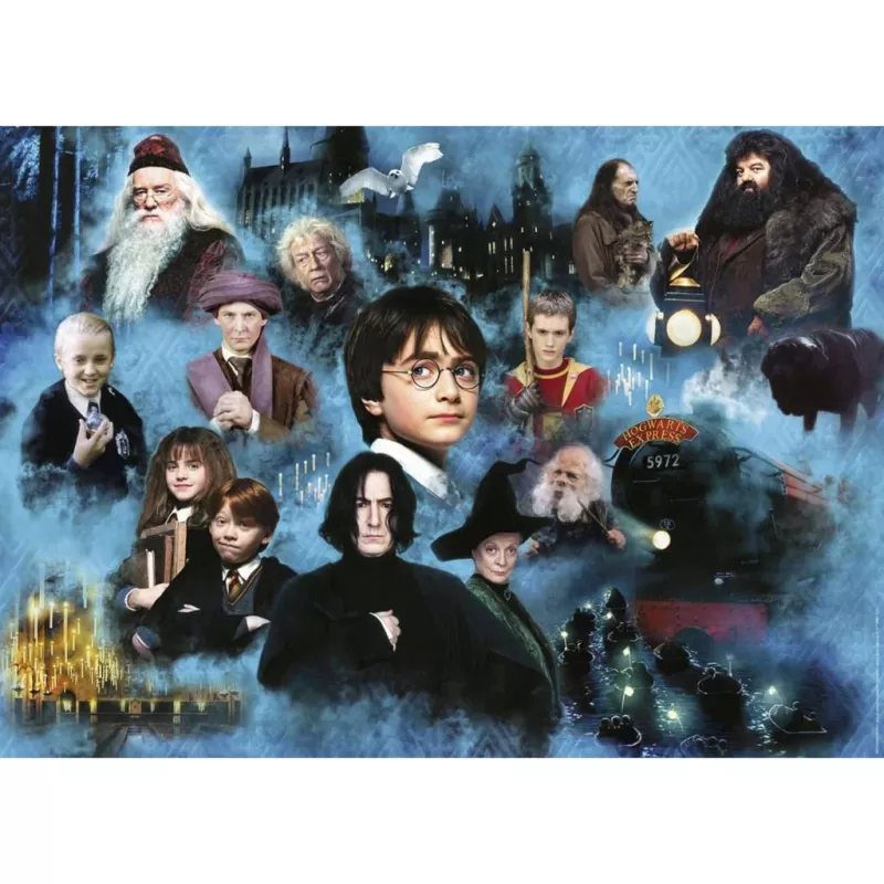 1000-Teile-Puzzle Ravensburger Harry Potters magische Welt – 1000 Teile, Standard-Puzzleformat