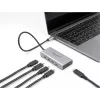 DELOCK USB Hub 10 Gbps Typ-C 4 Ports PD 85W 30cm Kabel