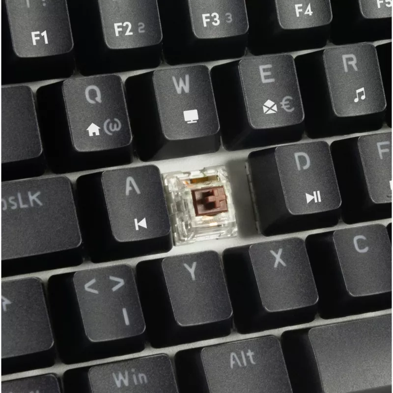 Mechanische Gaming-Tastatur Speedlink ATMOS RGB — kompaktes Layout, RGB-Hintergrundbeleuchtung