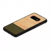 Handyhülle man and wood SmartPhone für Galaxy S10e Bamboo Forest Schwarz