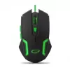 Esperanza MX205 Fighter Maus Gaming Rechtshänder USB Typ-A Optisch 2400 DPI