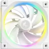 Flüssig-CPU-Kühler DeepCool LQ240 White mit 240-mm-Aluminium-Radiator, 2x120-mm-RGB-Lüftern, 41-cm-Schläuchen