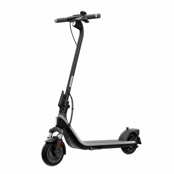 Segway | E2 E II | eKickScooter | 450 W | Bis zu 20 km/h | 8,1 Zoll | Schwarz und Grau