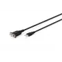 USB 2.0 to RS232 adapter Kabel DIGITUS DA-70172, 1.8 m, FTDI FT232RNL chipset, USB Type-A to DB9