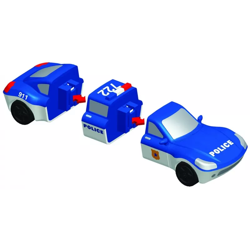 Fahrzeug-Set Popular Playthings Mix or Match Vehicles Police