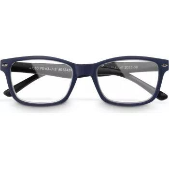 Hama 00096240 Lesebrille Unisex Rechteck Vollrand Blau