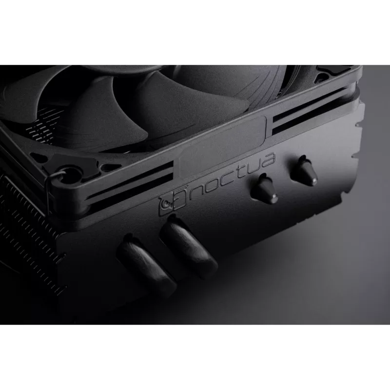 NOCTUA NH-L9x65 chromax.Schwarz Niedrigprofil-CPU-Kühler