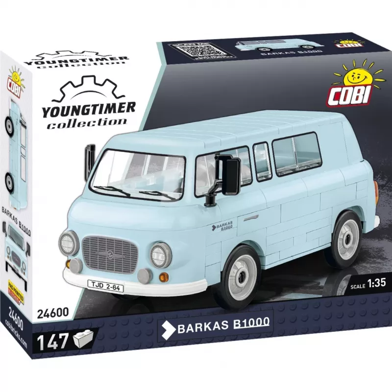 Konstruktionsspielzeug Cobi Barkas B1000 24600 Modellbausatz Maßstab 1:35, detaillierte Bausteine