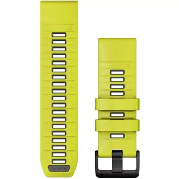 Band Garmin QuickFit 010-13393-08 Graphit Gelb