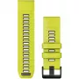 Band Garmin QuickFit 010-13393-08 Graphit Gelb