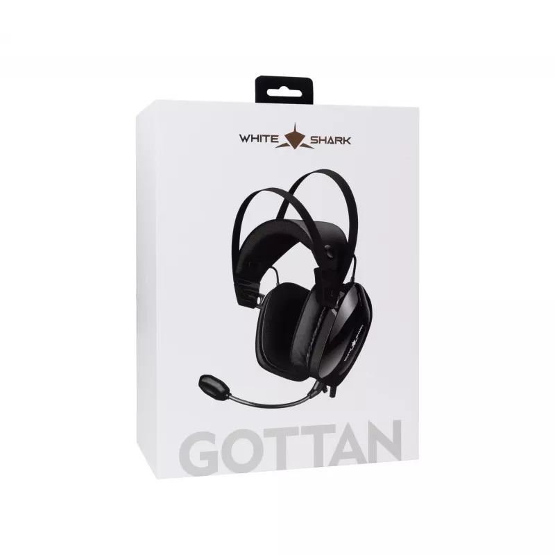 Kopfhörer White Shark GH-2446 Gottan Schwarz