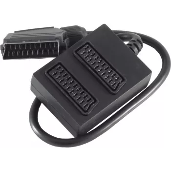 shiverpeaks BS94050 SCART-Kabel 0,5 m SCART (21-polig) 2 x SCART (21-polig) Schwarz (BS94050)
