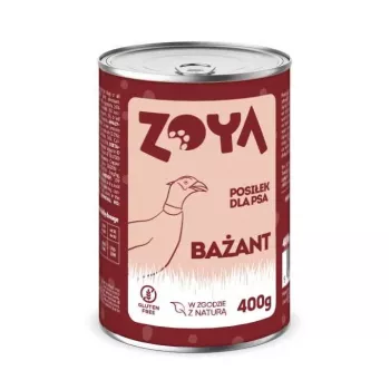 ZOYA Fasan – Nassfutter für Hunde Dose 400g