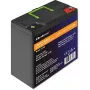 Qoltec 53702 LiFePO4 Lithium-Eisenphosphat-Akku | 12,8V | 24Ah | 307,2Wh | BMS