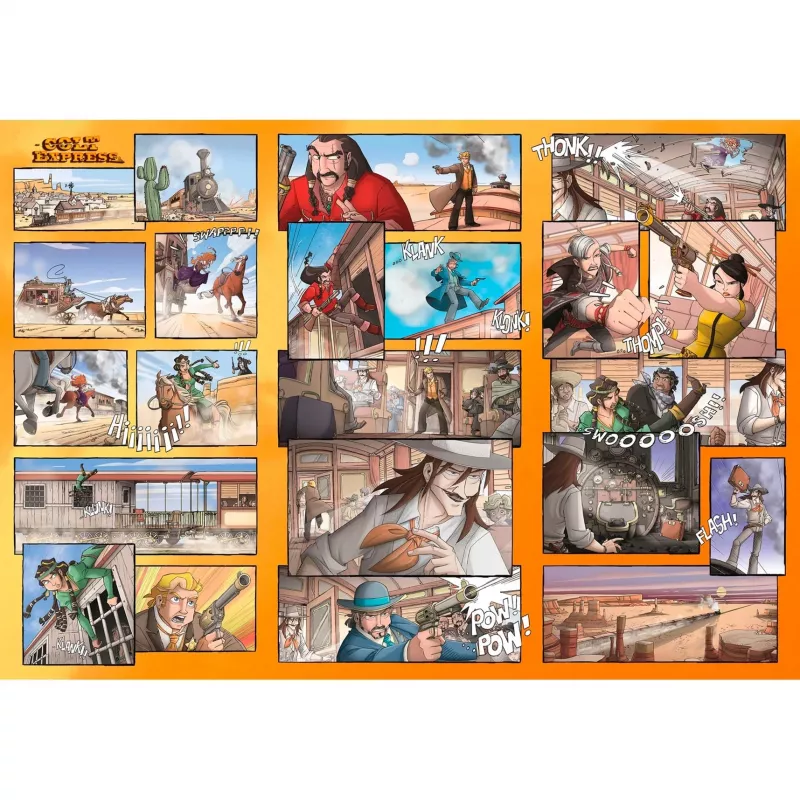 Colt Express - Big Box, Brettspiel Spiel des Jahres 2015