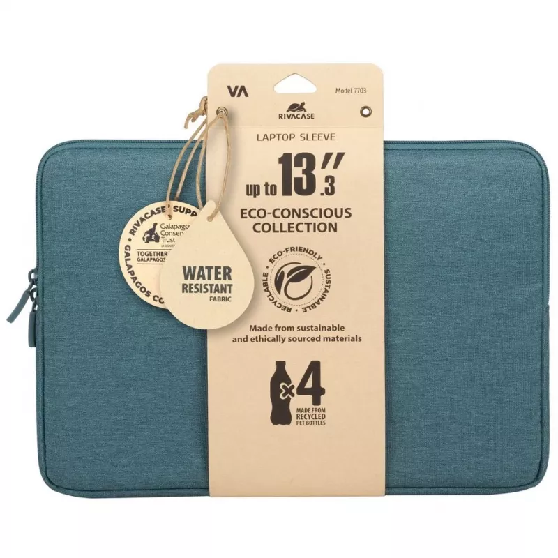 Sleeve-Hülle Rivacase Suzuka 7703 35,6 cm Aqua