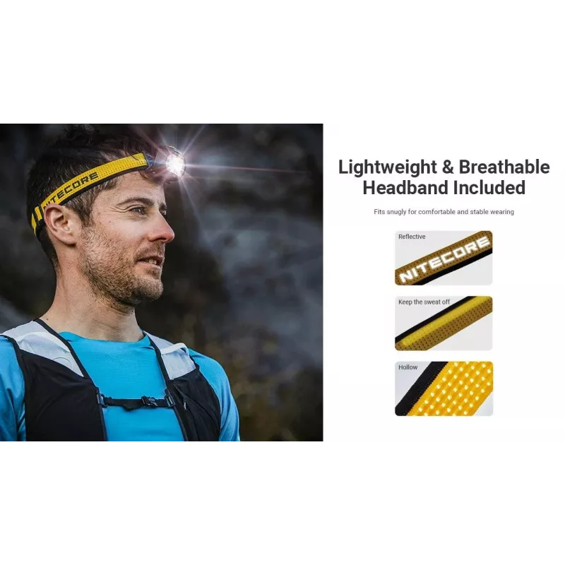 Nitecore UT27 MCT Schwarz, Gelb Stirnlampen-LED