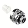 Fitting Alphacool 17470 – Messing-Chrom-PC-Wasserkühlungsfitting, Höhe 20 mm, Gewicht 23 g
