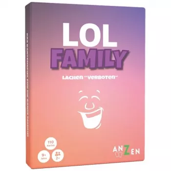 Stickerbogen Anzen LOL FAMILY 'Lachen verboten' dekorativer Aufkleber Modell