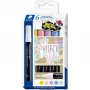 Marker-Set Staedtler Lumocolor 6 Pastellfarben — Acryltinte, Sortiment mit 6 Pastelltönen