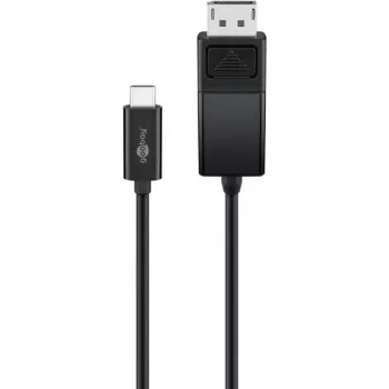 Goobay USB-C auf DisplayPort. M/M. Schwarz