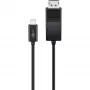 Goobay USB-C auf DisplayPort. M/M. Schwarz