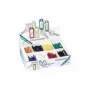 Schlüsselanhänger WEDO Modell 262 8018 — Kunststoff-Schlüsselringe, 18 mm Durchmesser, Displaypackung mit 200 Stück