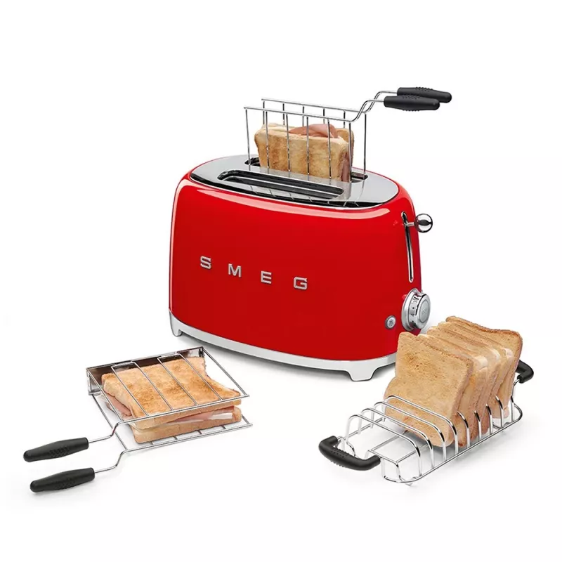 Smeg 50's Style Toaster TSF01RDEU Rot