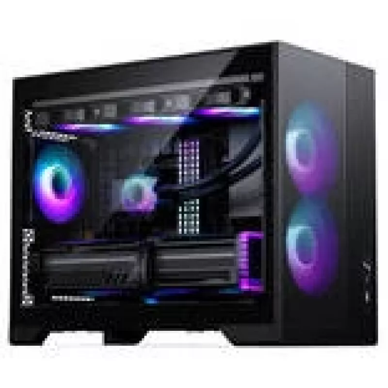 Phanteks PHANTKES XT M3 Stk.-Gehäuse Mini-Gehäuse mATX Gehärtetes Glas (PH-XT325M_BK01)