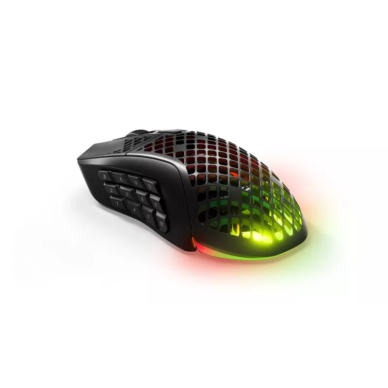 Maus SteelSeries Aerox 9 Schwarz Wired