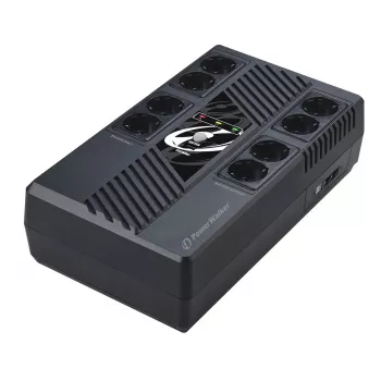 PowerWalker VI 600 MS FR USV Line-Interactive 0,6 kVA 360 W 8 AC-Ausgänge