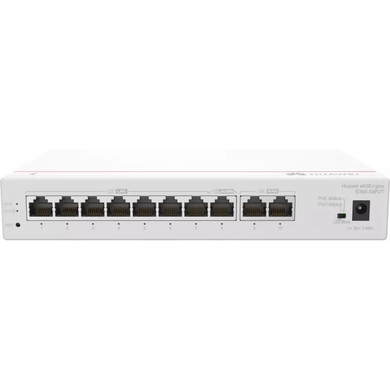 Managed Switch HUAWEI eKit S380-S8P2T Gigabit Ethernet 10/100/1000