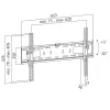 LogiLink BP0018 TV-Halterung/Ständer 177,8 cm (70) Schwarz