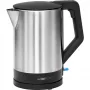 Wasserkocher Clatronic 1,5 L 2200 W Schwarz Edelstahl
