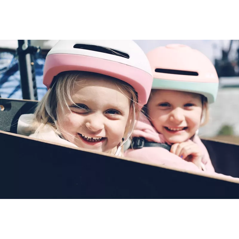 Fahrradhelm HJC GLEO MT Grau Pink — leichter verstellbarer Kinder- und Jugendhelm