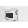 Einbau-Mikrowelle solo Bosch BFL523MW3, 800 W, 20 L, weiß, Touch- und Drehregler
