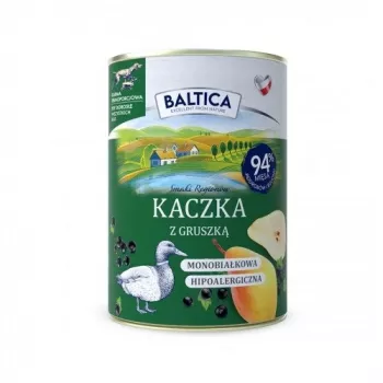 BALTICA regional flavours Ente mit Birne - Nassfutter für Hunde - 400g