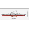 Bausatz Cobi Schlachtschiff Bismarck Modell mit 3204 Teilen - Cobi CO BI-4860