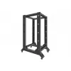 Freistehendes Rack LANBERG OR01-6822-B 22U, 600 mm B x 800 mm T, schwarz, 600 kg Tragfähigkeit