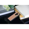 Smartphone-Hülle man and wood für Samsung Galaxy S9 Plus — Cappuccino Schwarz