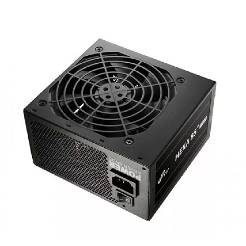 FSP HEXA 85+ PRO 650W Netzteil ATX ATX2.5 Schwarz, 650 W, 100 - 240 V, 50 - 60 Hz, 9 - 4 A, Active, 100 W